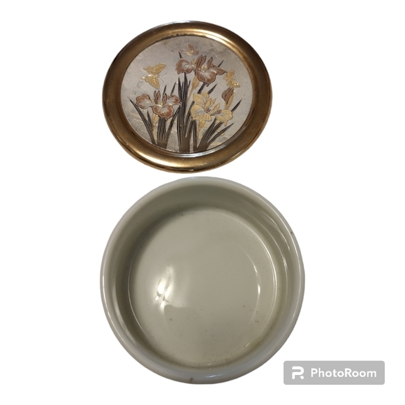 Art of Chokin Porcelain Trinket Box - Picture 9 of 9